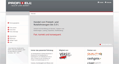 Desktop Screenshot of profitell.ch